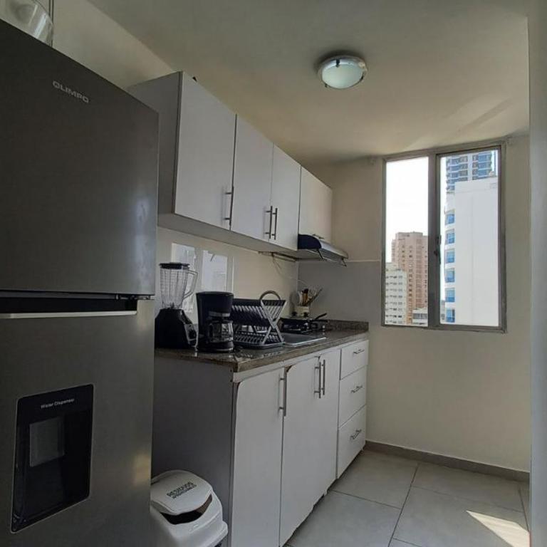 Apartamento Cerca a la playa, Piscina, Wifi, AC - Two-Bedroom Apartment - 24