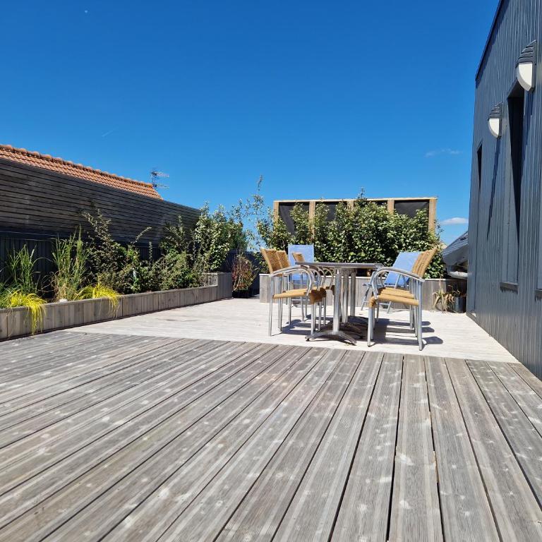 ATELIER DE BERCK - Gîte 6p avec Parking GRATUIT & TERRASSE - Appartement 3 Chambres - 17
