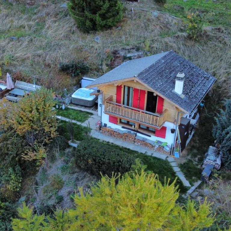 Chalet Opalpin Lodge & Spa, vue montagne et jacuzzi - Chalet - 6