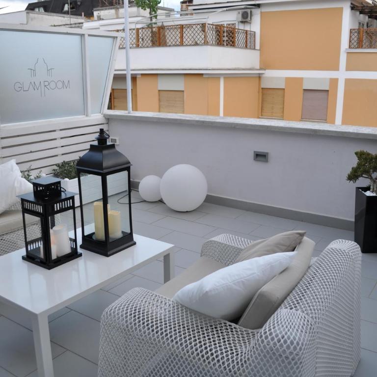 Glamroom Luxury Terrace - Camera Matrimoniale Deluxe con Terrazza - 44