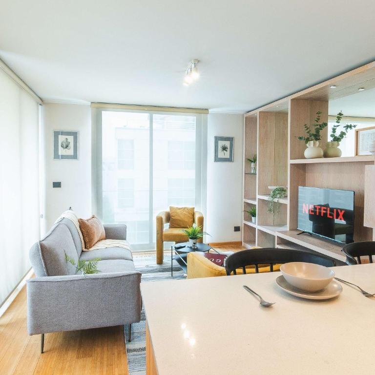 HOM l Las Condes 2D2B Metro Alcantara con Parking - Apartment - 7