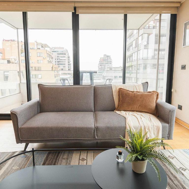 HOM l Las Condes 2D2B Metro Alcantara con Parking - Apartment - 18