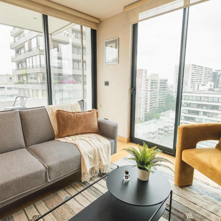 HOM l Las Condes 2D2B Metro Alcantara con Parking - Apartment - 20