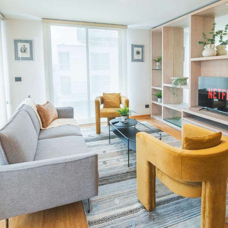 HOM l Las Condes 2D2B Metro Alcantara con Parking - Apartment - 19