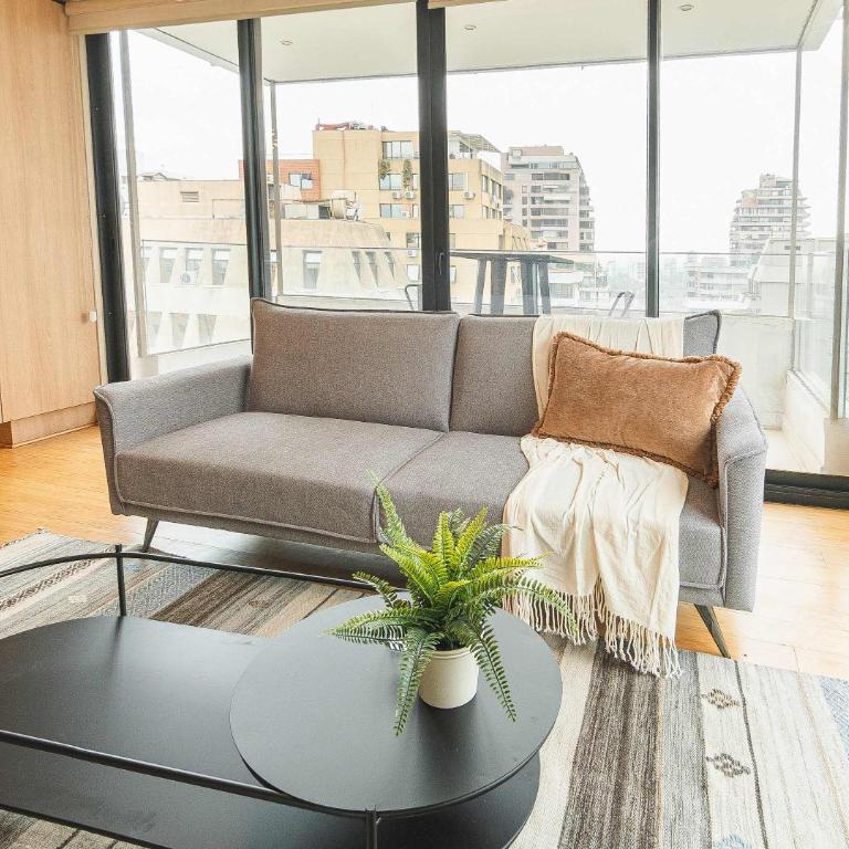 HOM l Las Condes 2D2B Metro Alcantara con Parking - Apartment - 26