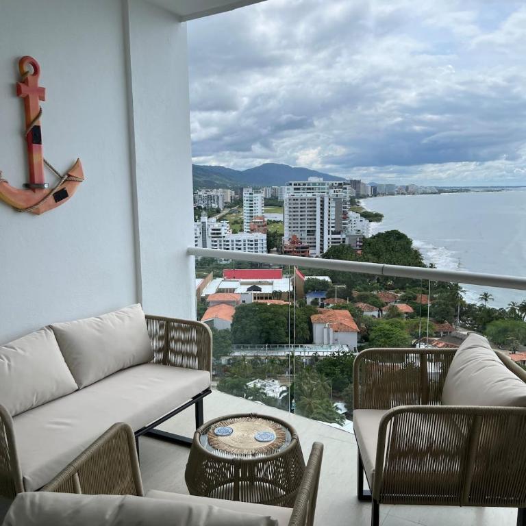 Luxurious New Oceanfront Apartment Santa Marta - One-Bedroom Apartment - 17