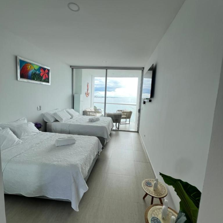 Luxurious New Oceanfront Apartment Santa Marta - One-Bedroom Apartment - 23