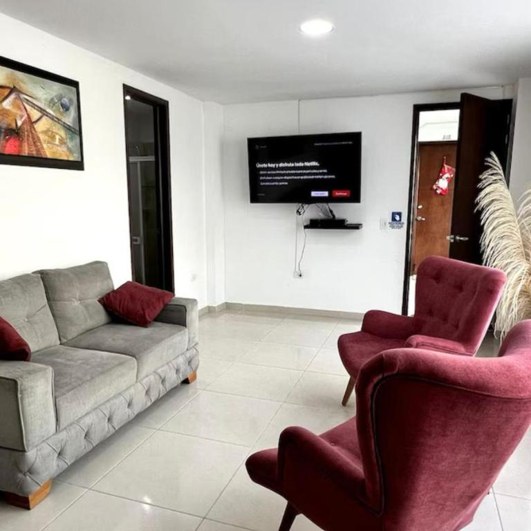 Confort y Ubicación Central - Apartamento en Bucaramanga - 2 Habitaciones - Two-Bedroom Apartment - 3