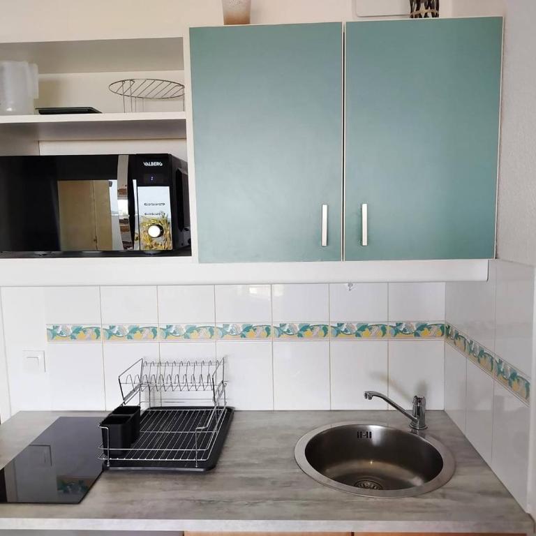 Splendide vue mer pour ce T2 dans résidence avec piscine - 4GOEL248 - Appartamento con Vista Mare - 12