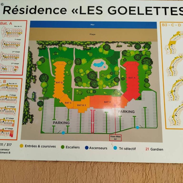 Splendide vue mer pour ce T2 dans résidence avec piscine - 4GOEL248 - Appartamento con Vista Mare - 24
