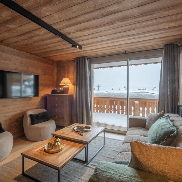 Alpe d'Huez Houses - Sarenne - Grand standing pour 4ou5 Sauna Fitness Babyfoot - Appartement 2 Chambres Deluxe avec Balcon - 36