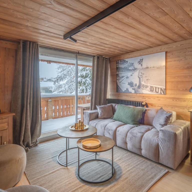 Alpe d'Huez Houses - Sarenne - Grand standing pour 4ou5 Sauna Fitness Babyfoot - Appartement 2 Chambres Deluxe avec Balcon - 38
