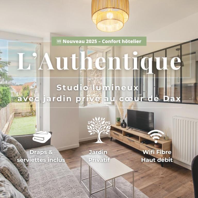 L'Authentique - Centre ville de Dax avec jardin - Studio - 1