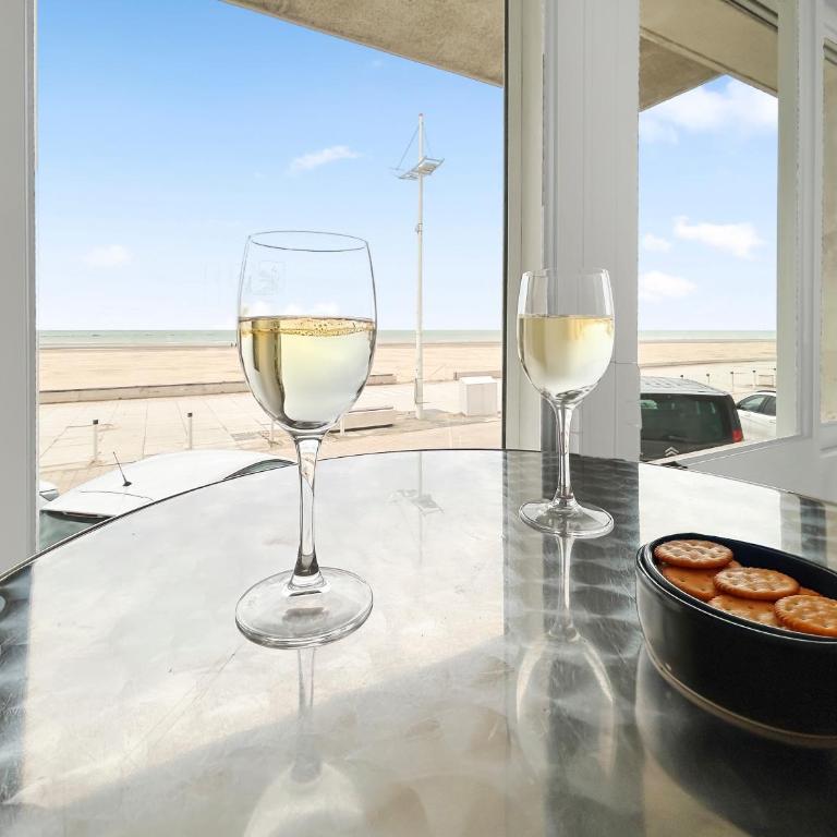 Escale marine à deux pas du sable, terrasse privée - One-Bedroom Apartment with Sea View - 1