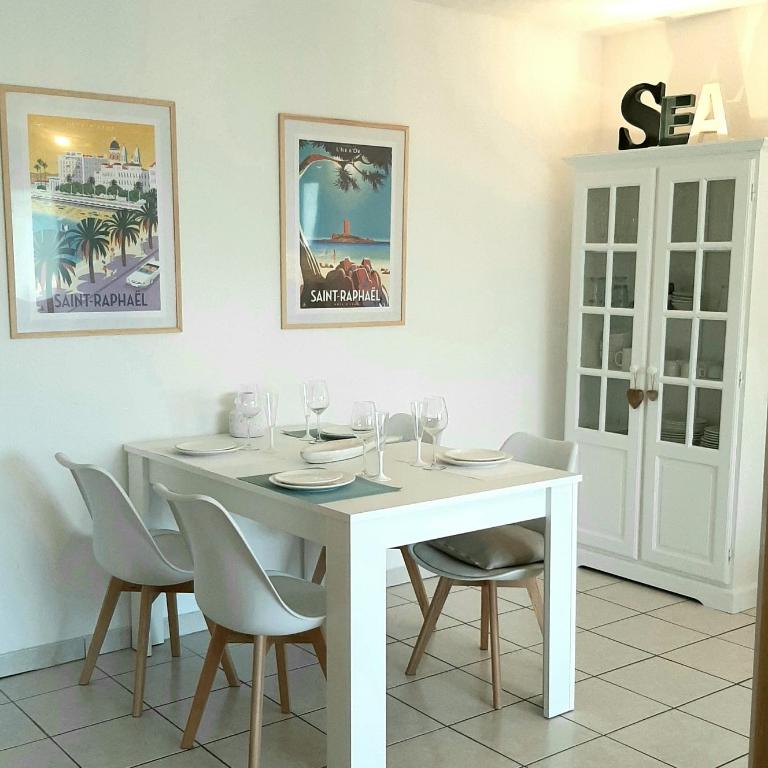 Appartement climatisé centre ville, proche plages Saint Raphaël et Fréjus avec ascenseur - Appartamento con 1 Camera da Letto - 22