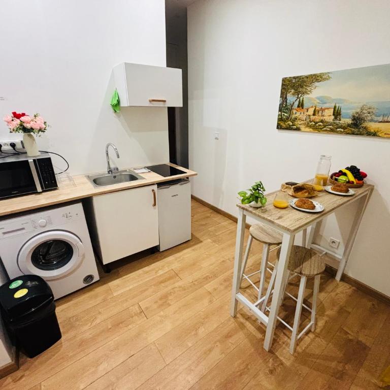 La parenthèse - Proche gare - Saint Etienne - Appartement 1 Chambre - 15
