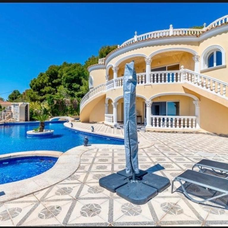 Villa with fantastic sea view pool 23x12 Jacuzzi - Villa - 7