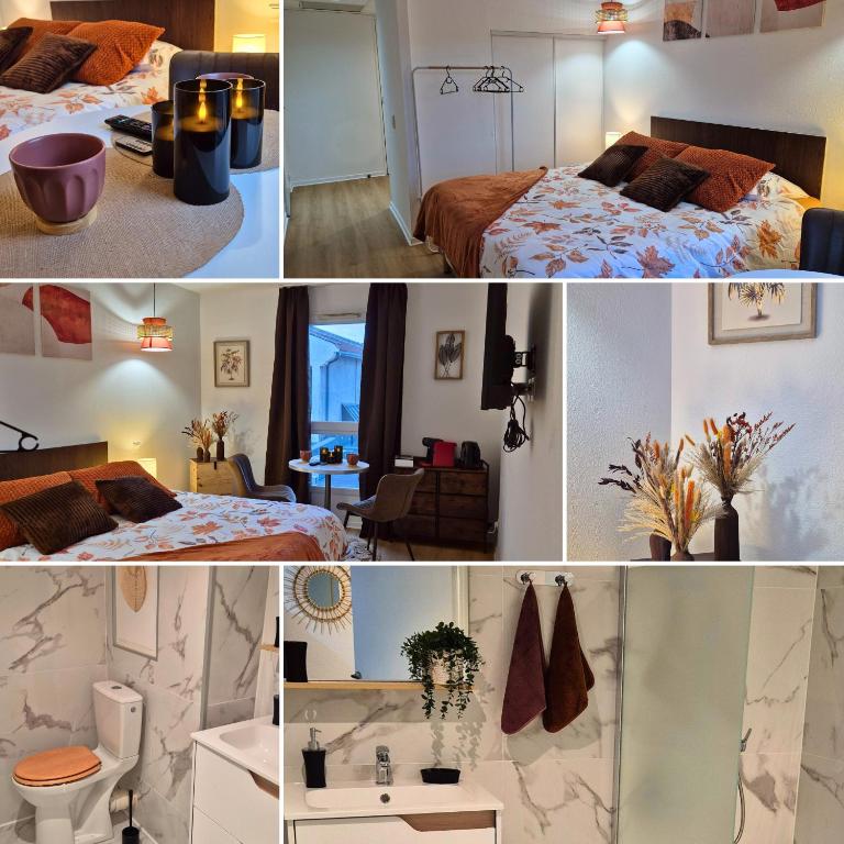 L'Ambre - Moderne - Equipé - Douche - Appartement 1 Chambre - 10