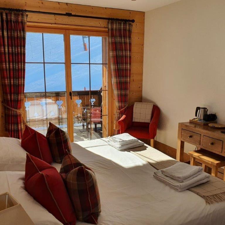 Mountain Lodge & Spa, Les Crosets - Doppel-/Zweibettzimmer mit Balkon - 7