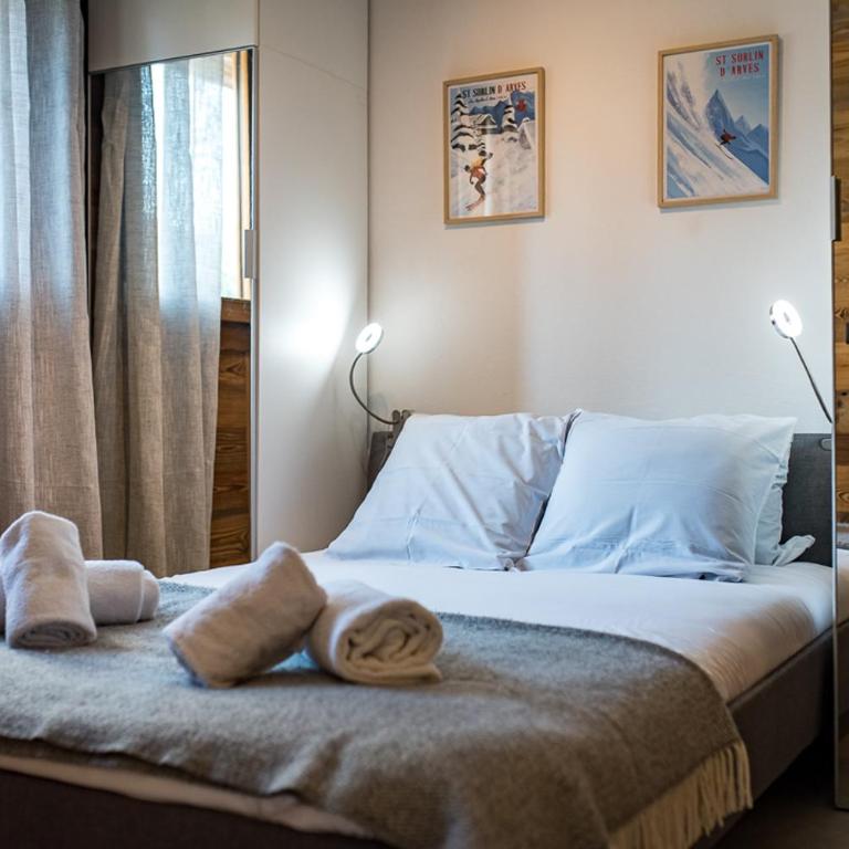 Appartement Haut de Gamme au cœur du village avec terrasse de 34m2 - 6 personnes - Appartement 3 Chambres Premium avec Balcon - 14