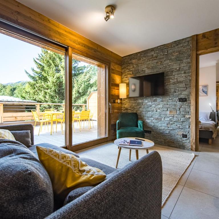 Appartement Haut de Gamme au cœur du village avec terrasse de 34m2 - 6 personnes - Appartement 3 Chambres Premium avec Balcon - 11