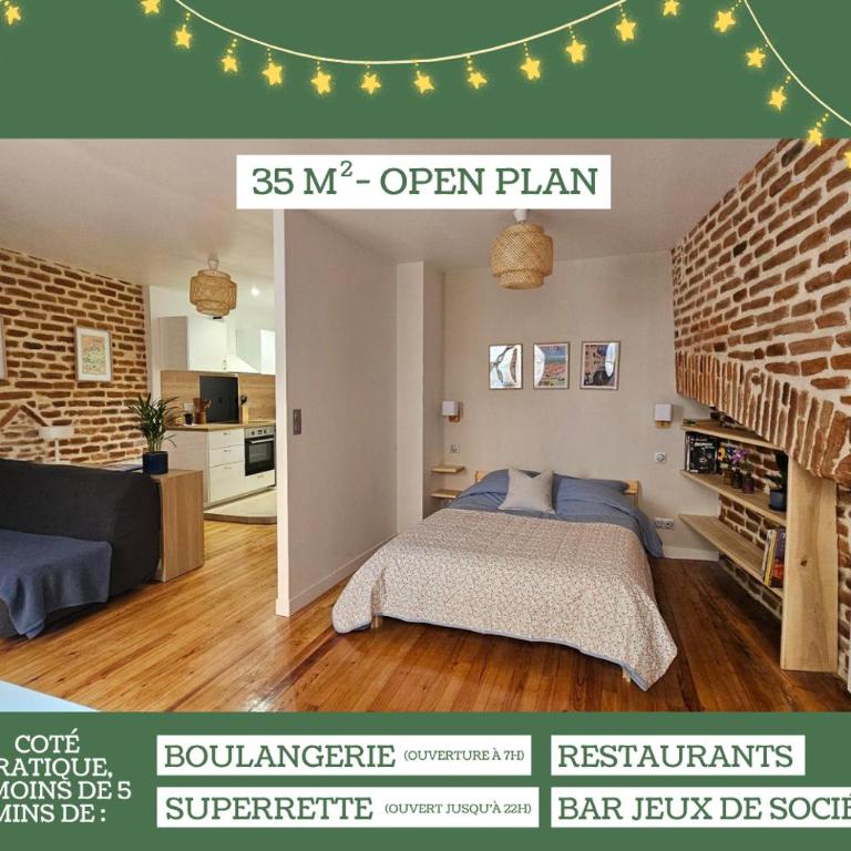 La Brique Cadurcienne - Appartement 1 Chambre - 3
