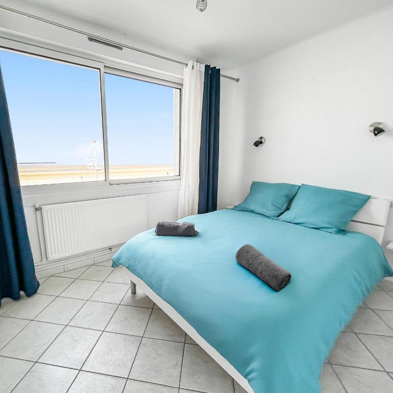 Vue panoramique sur la plage, grand T2 - One-Bedroom Apartment with Sea View - 14