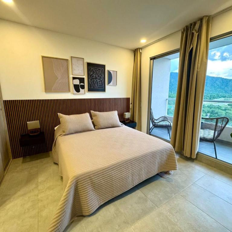 Apartamento con vistas al mar-SantaMarina-1303 - Apartamento de 1 dormitorio - 1