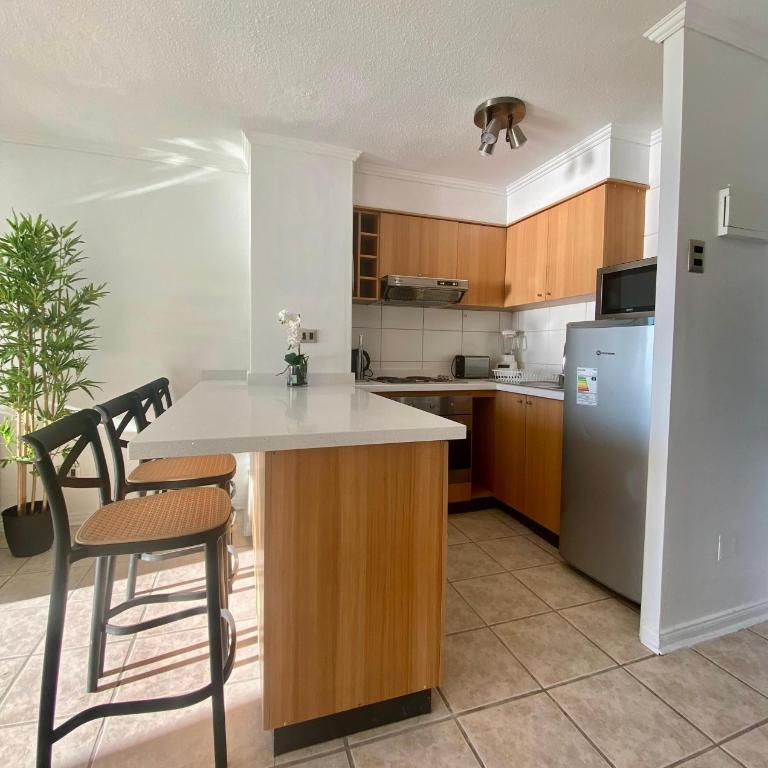Departamento Playa Cochoa, Reñaca - Two-Bedroom Apartment with Terrace and Sea View - 5