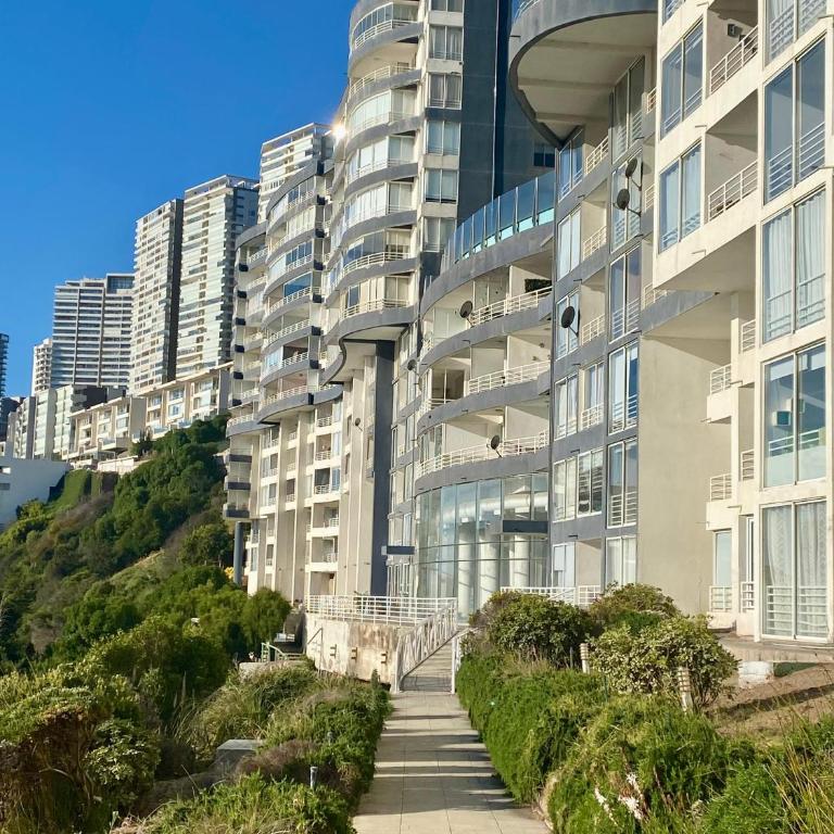 Departamento Playa Cochoa, Reñaca - Two-Bedroom Apartment with Terrace and Sea View - 16
