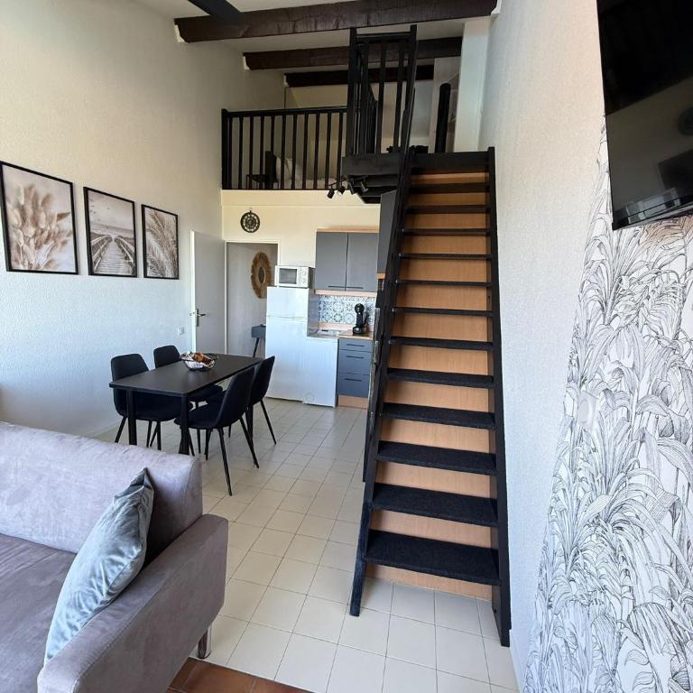 Appartement vue mer Saint Cyprien Plage - Two-Bedroom Apartment - 8