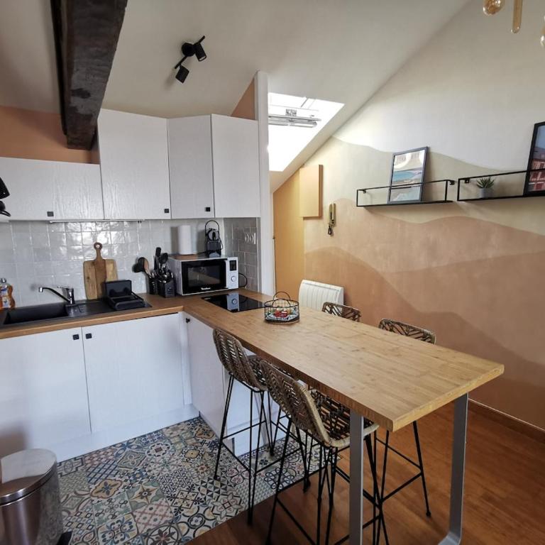 CŒUR DE VILLE - studio charme et confort - Appartement 1 Chambre - 9
