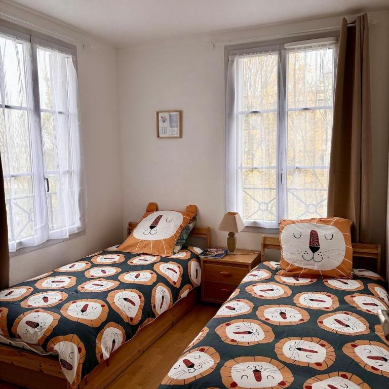Cosy Spot Serris 1,8km Disney, a Val d Europe - Apartment mit 2 Schlafzimmern und Stadtblick - 35