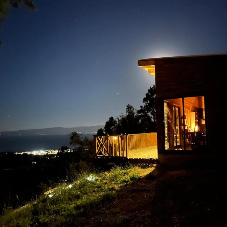 Cabin with Jacuzzi - Two-Bedroom Chalet - 2