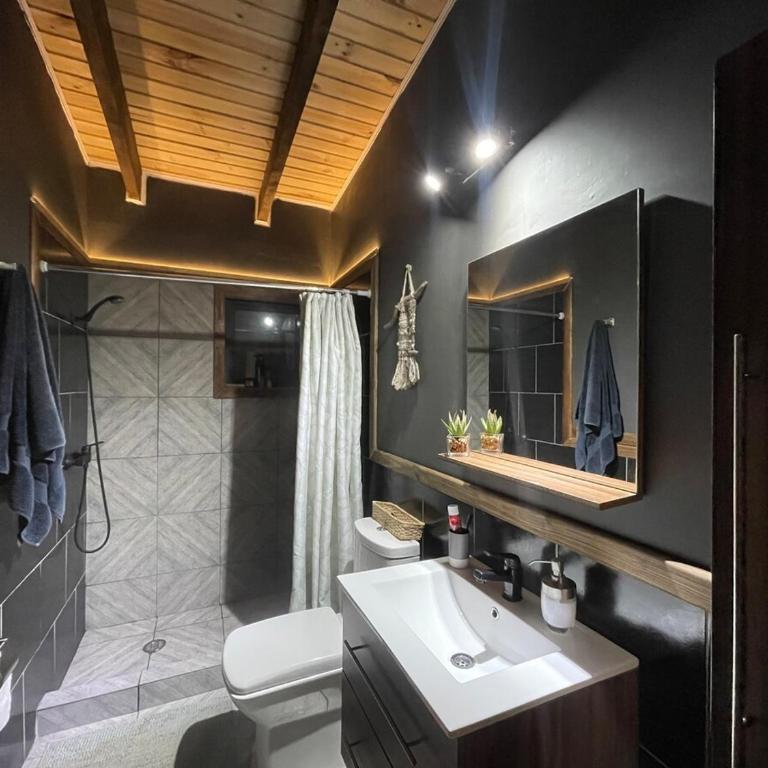 Cabin with Jacuzzi - Two-Bedroom Chalet - 7