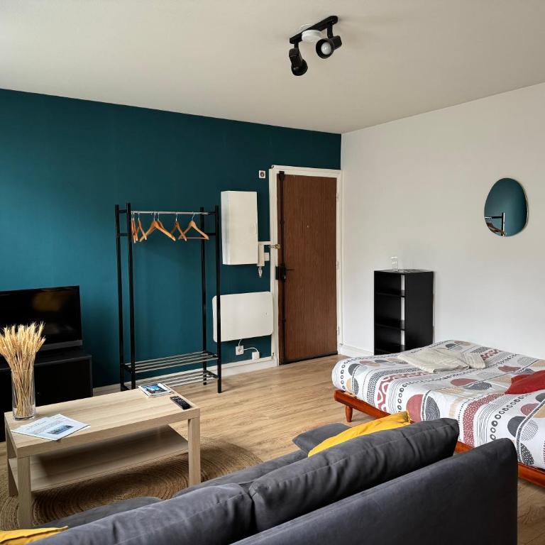 Dijon - Grand studio proche parc Darcy & gare - Apartment mit 1 Schlafzimmer - 3