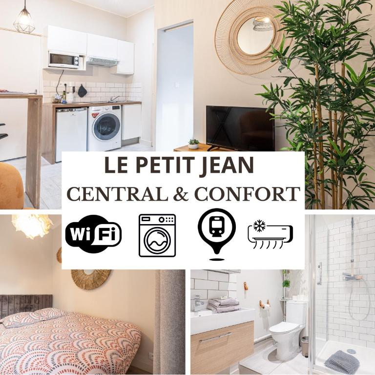 Le PETIT JEAN- CENTRAL PRES GARE ET TRAM - supermarchés - WIFI - - Appartement 1 Chambre - 2