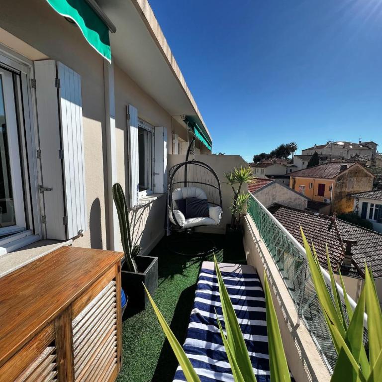 T2 cosy avec terrasse près du Suquet, Cannes - Appartement 1 Chambre - 3