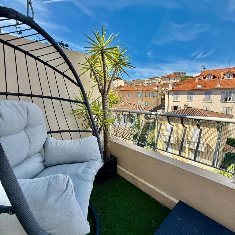 T2 cosy avec terrasse près du Suquet, Cannes - Appartement 1 Chambre - 14