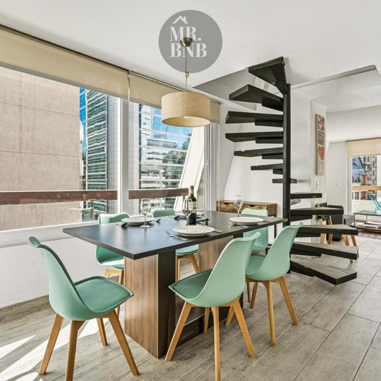 Duplex con AC Metro El Golf - Two-Bedroom Apartment - 17