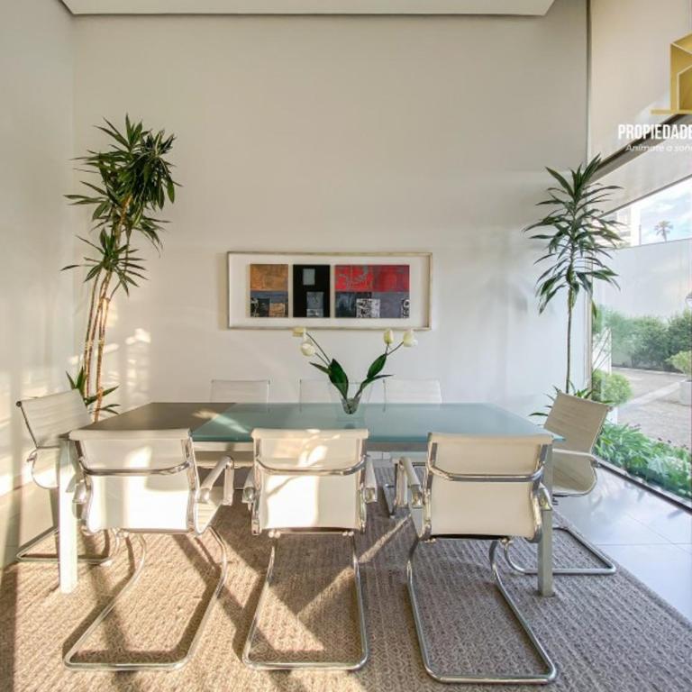 Departamento con Terraza, Vista al Mar y Piscina en Viña - Three-Bedroom Apartment - 19