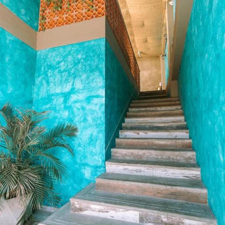 Distrito Hostel - Cama en habitación compartida mixta de 8 camas - 7