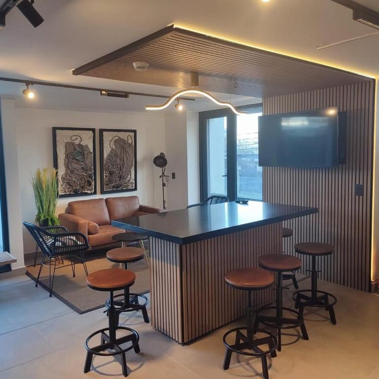 Apartamento Nuevo pleno centro de Concepción, Hermosa vista piso 16 - Apartamento de 1 dormitorio con terraza - 25