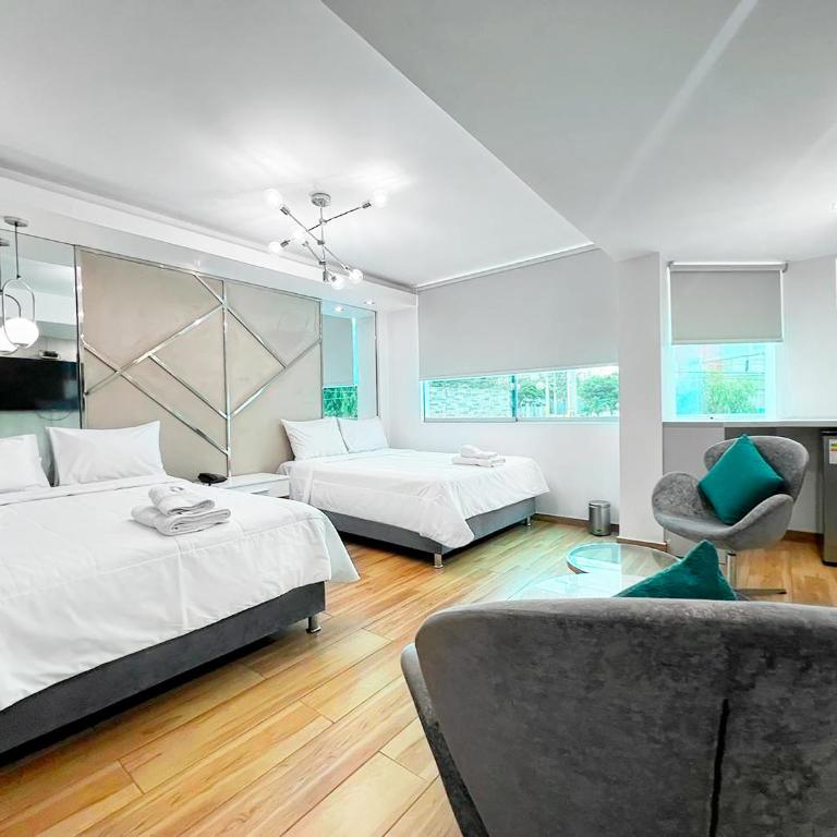 Wyka Hotel - Habitación Doble Deluxe - 2 camas - 1