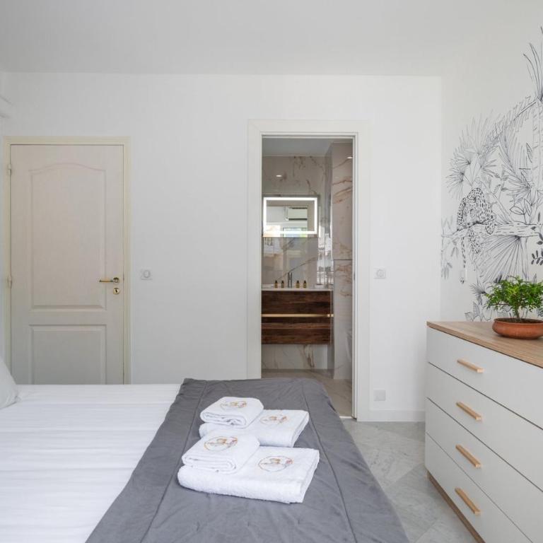 Le COQ Bleu d'Azur- Piscine - Parking - AC -WIFI - Appartement 2 Chambres - 3