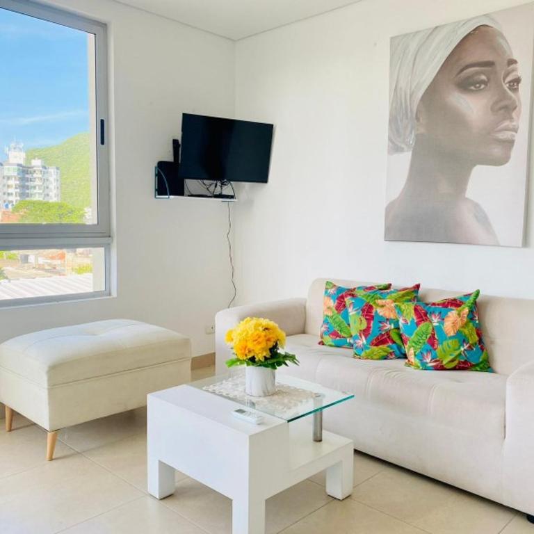 Apartamento amoblado rodadero Santa Marta - Apartamento de 2 dormitorios - 5