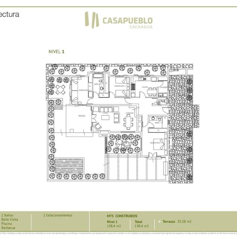 Casapueblo Rent Cachagua CP 18 - Vacation Home - 3