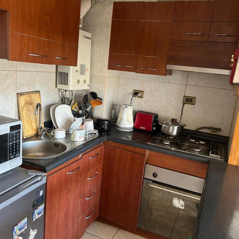 Centrico a pasos de la playa - One-Bedroom Apartment - 3