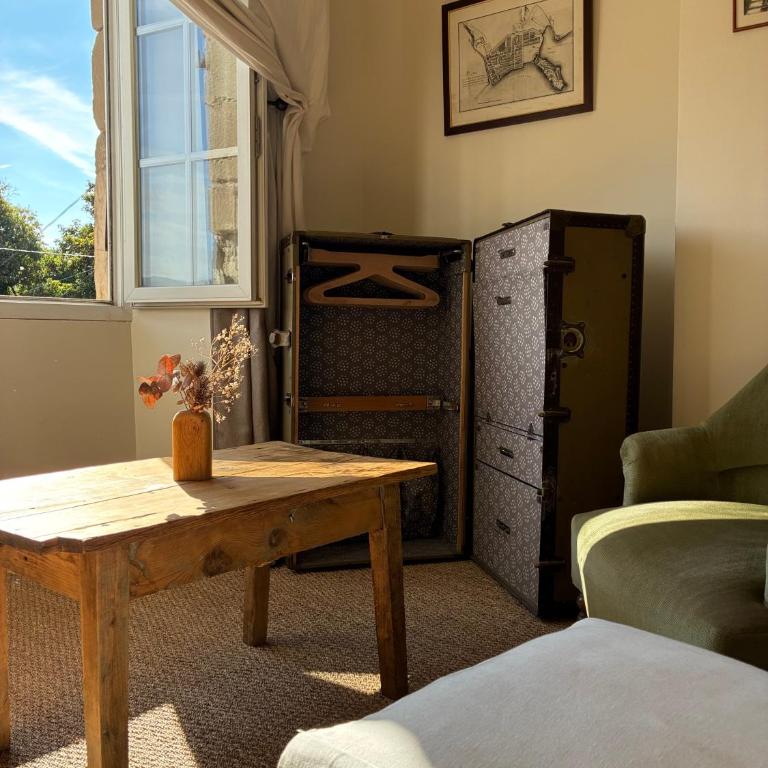 maison d'hôtes la ferme saint Pierre Drôme - Suite Deluxe avec Baignoire Spa - 8