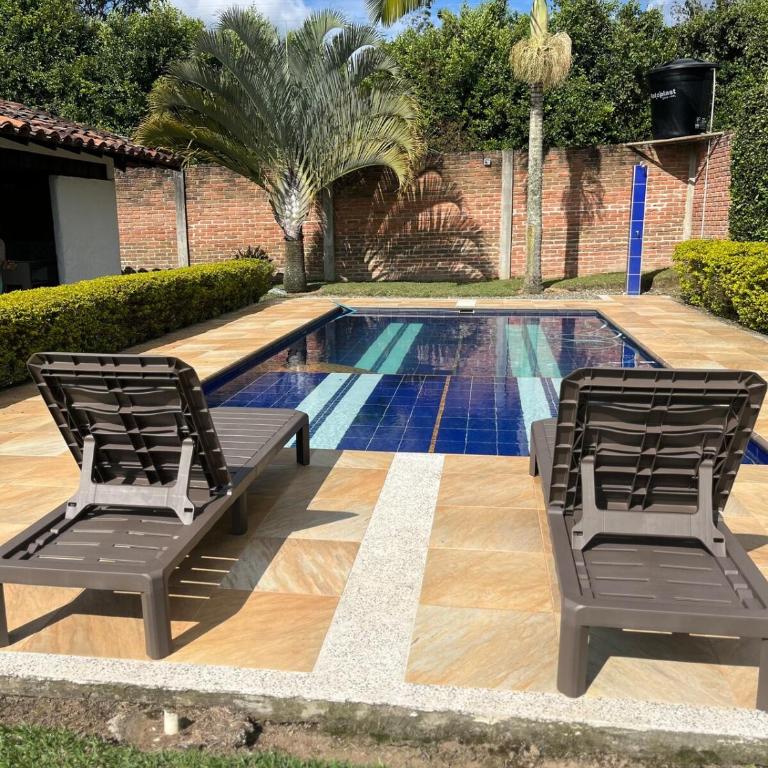 Cabaña Amanecer- Finca Valparaíso - Two-Bedroom House - 5